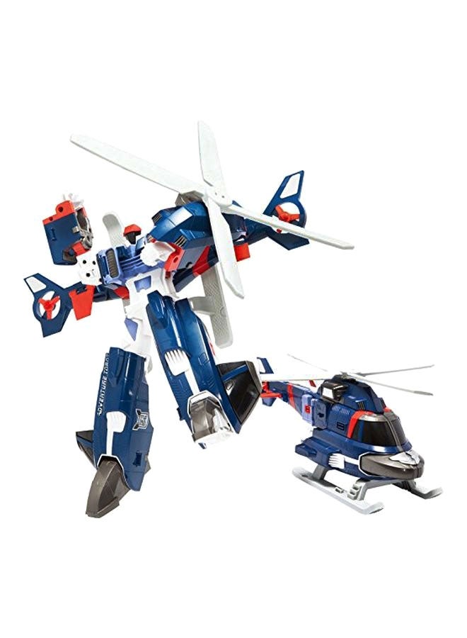 Tobot Adventure Y Transforming Robot Helicopter Action Figure Set