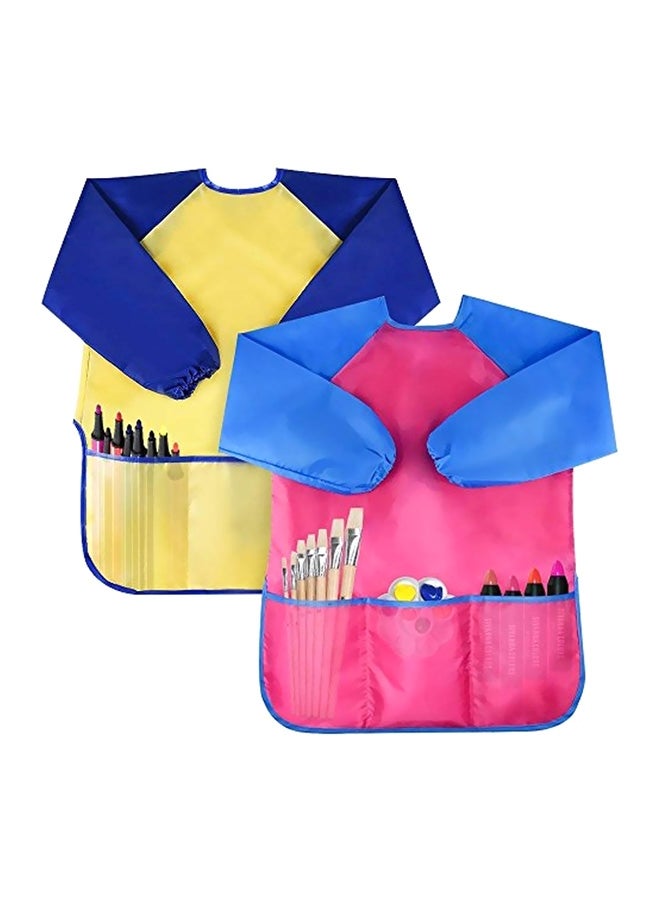 Bassion 2-Piece Artist Painting Aprons  - Image 1