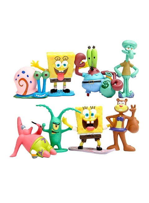 8-Piece Spongebob Figure Set SG_B0177FEFEW_US 2inch