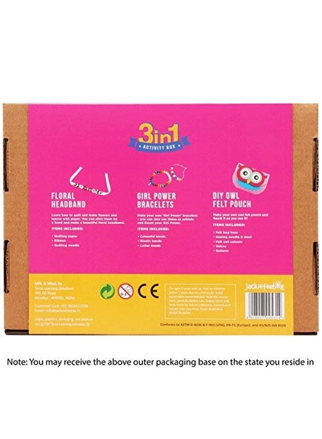 jackinthebox 3-In-1 Art Craft Kit - Image 4