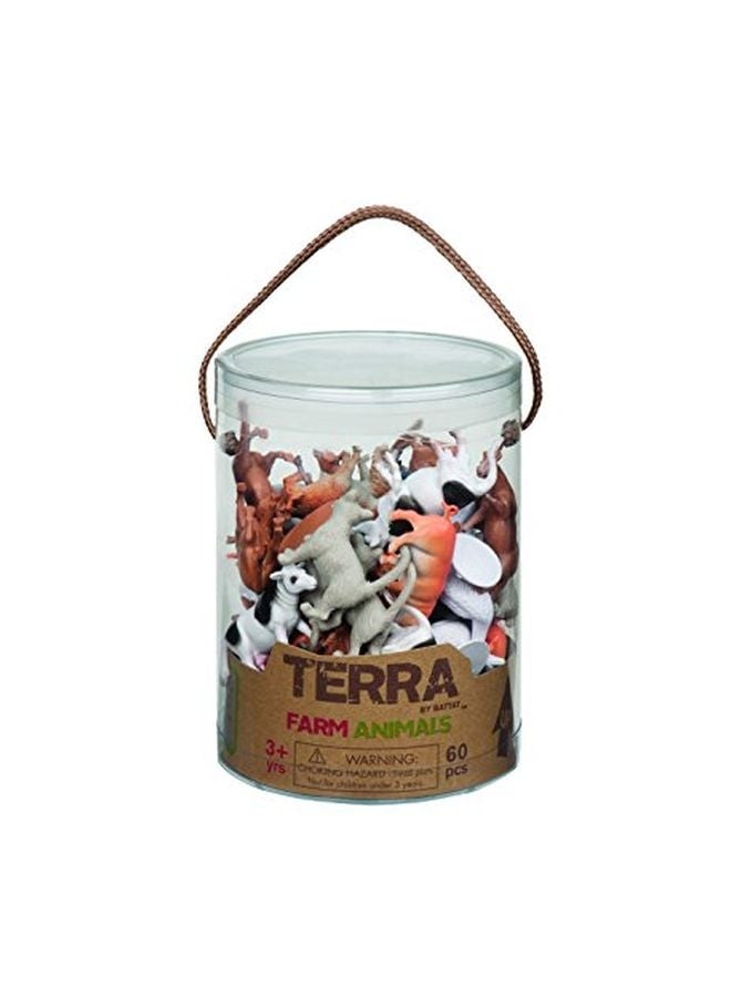 باتات طقم مجسمات حيوانات في أنبوب طراز 68808 - Image 2