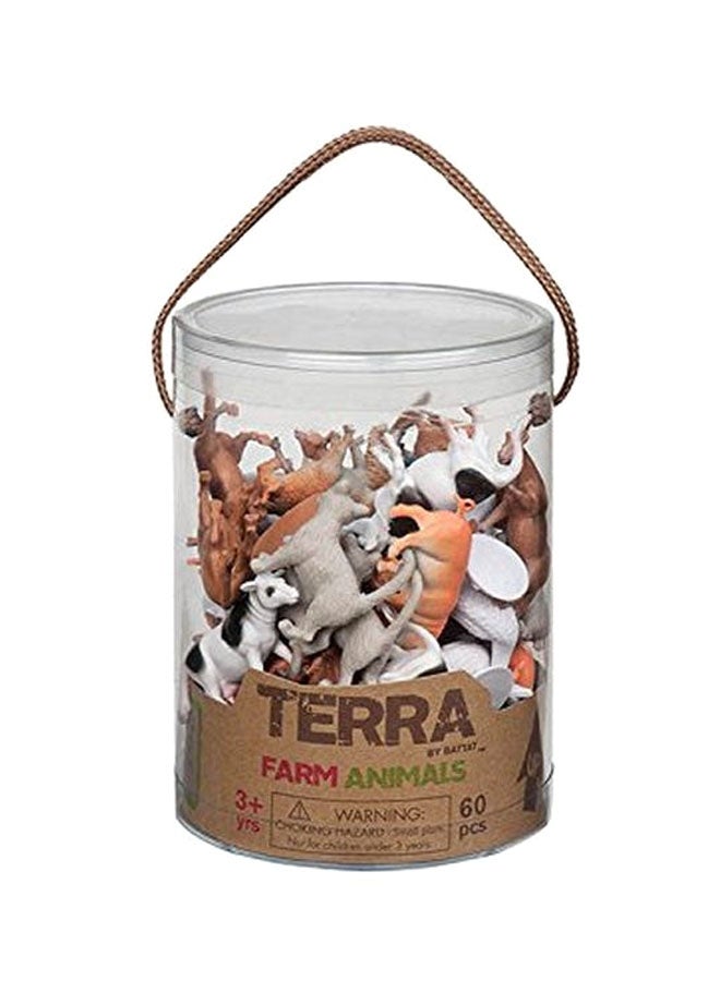 باتات طقم مجسمات حيوانات في أنبوب طراز 68808 - Image 1