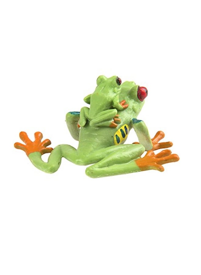 Safari Realistic Hand Painted Red Eyed Tree Frog Figurine Model B01LFTKL5S  - Image 3