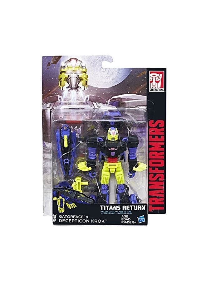 TRANSFORMERS - 2-Piece Krok And Gatorface Action Figures - Image 1