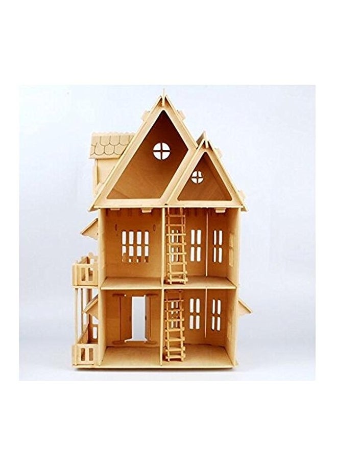 NWFashion 6 Rooms DIY Kits Miniature Doll House  - Image 2
