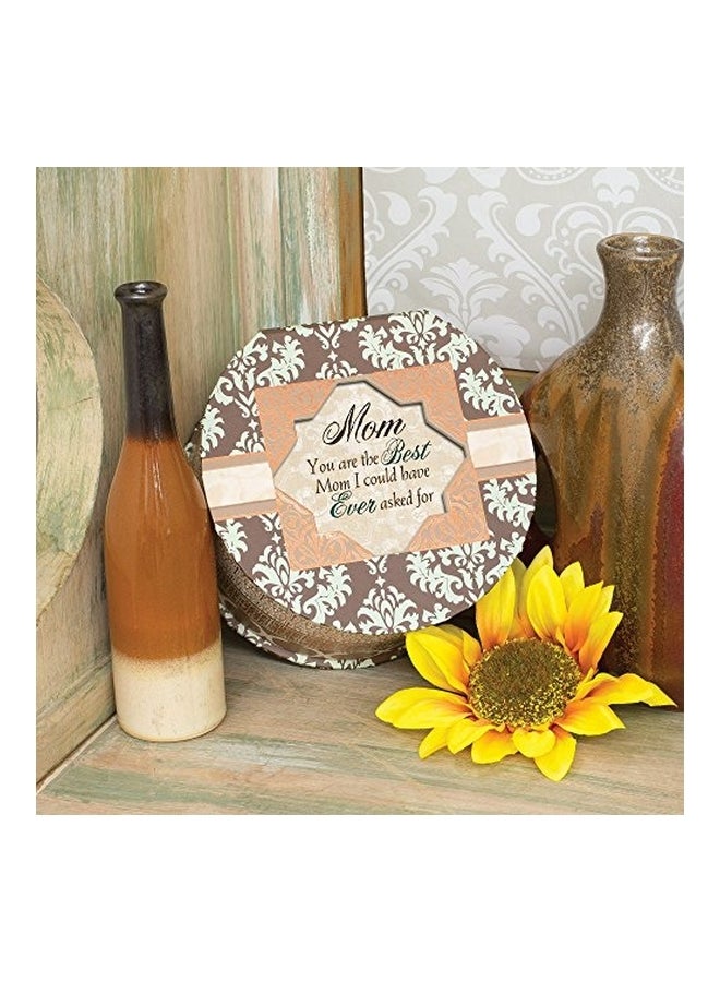 Cottage Garden Mom Belle Papier Round Musical Jewelry Box - Image 2