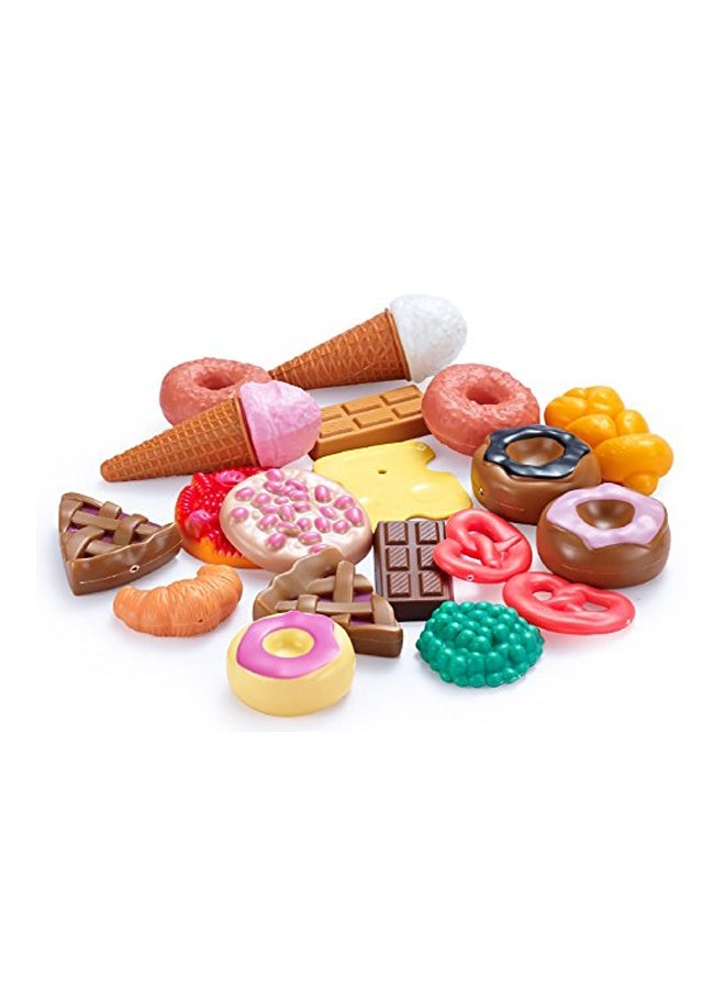JaxoJoy 122-Piece Pretend Food Set  - Image 2