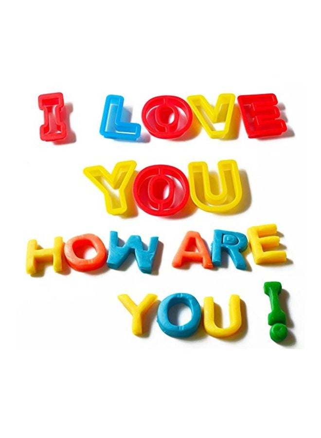 Rimobul - Alphabet And Numbers Dough Cutter Kit - Image 1