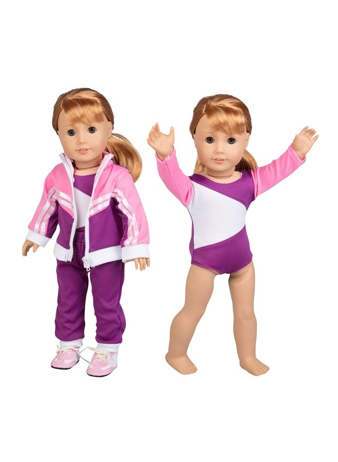 Dress Along Dolly 4-Piece Doll Outfit Set  - Image 1