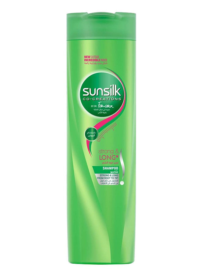 Sunsilk - Strong & Long Shampoo Green 400ml - Image 1