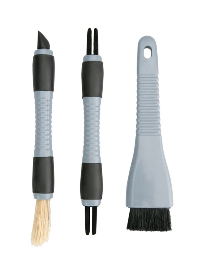 AUTO PLUS - 3-Piece Car Detailing Brush Set - Image 1