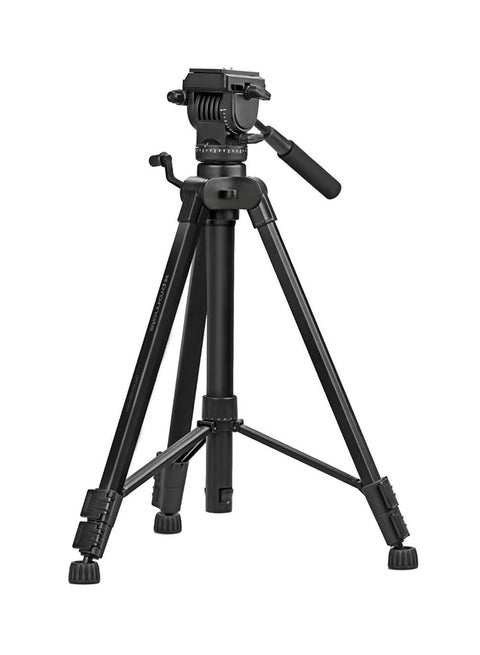 Portable Camera Tripod Stand With Portable Bag Black