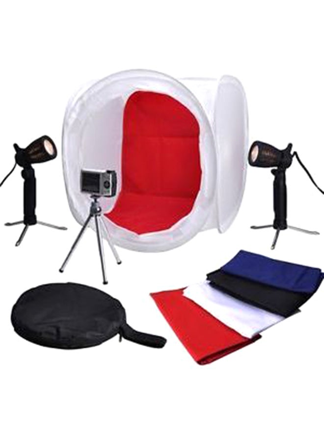 Shoot - Shooting Tent Box And Studio Kit With Light/Tripod Black - Image 1