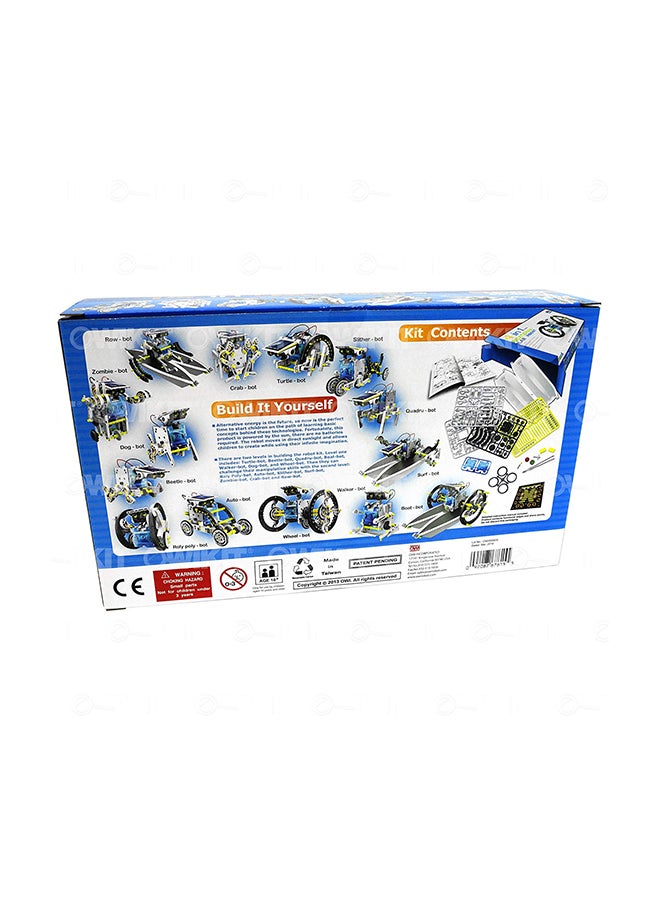 14-In-1 Educational Solar Robot Kit OWI-MSK615 7.5 x 12.5 x 3.2inch