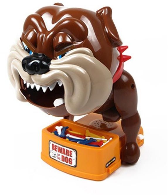 Bad Dog Stealing Bone Play Toy  - Image 1