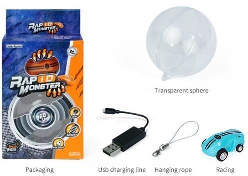 Hgh Speed Racing Dazzling Car Toy Blue