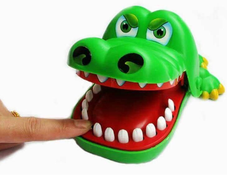 Generic Finger Game Funny Novetly Crocodile Toy  - Image 2