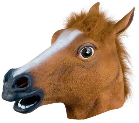 Horse Design Face Mask