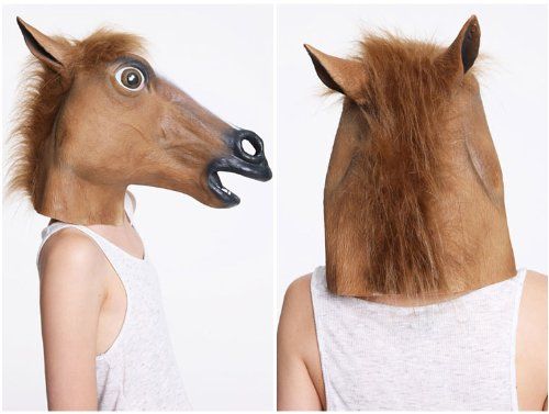 Tarad Siam Gadget Creepy Horse Head Mask  - Image 3