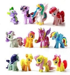 12-Piece Little Pony Cake Topper