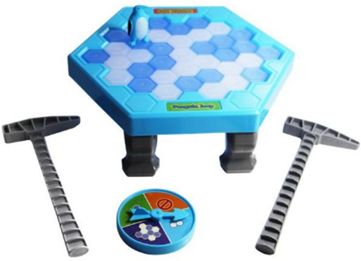 Generic - Hit Penguin Ice Blocks Toy Children Desktop Interaction Puzzle Game - Image 1