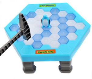Generic - Hit Penguin Ice Blocks Toy Children Desktop Interaction Puzzle Game - Image 1
