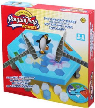 Generic - Hit Penguin Ice Blocks Toy Children Desktop Interaction Puzzle Game - Image 1