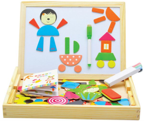 Wooden Magnetic Drawing Board  - Image 1