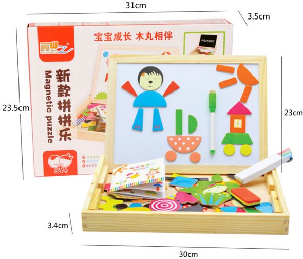 Wooden Magnetic Drawing Board  - Image 3
