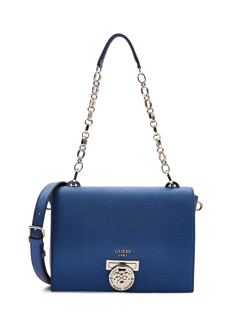 GUESS - Marlene Crossbody Bag Blue - Image 1