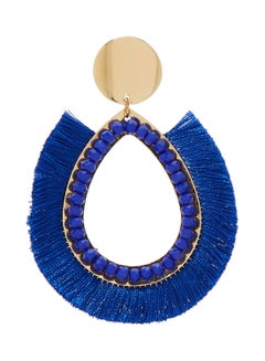 YUEJIN Tear Drop Tassel Earrings  - Image 2
