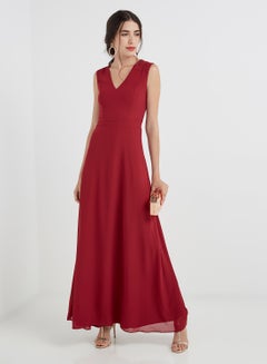 Candis Maxi Dress Burgundy