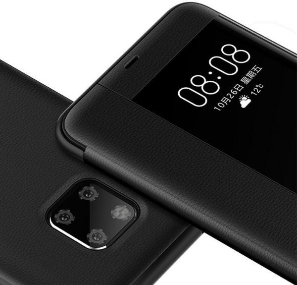 Generic - Huawei Mate 10 Pro Smart View Flip Cover Black - Image 1