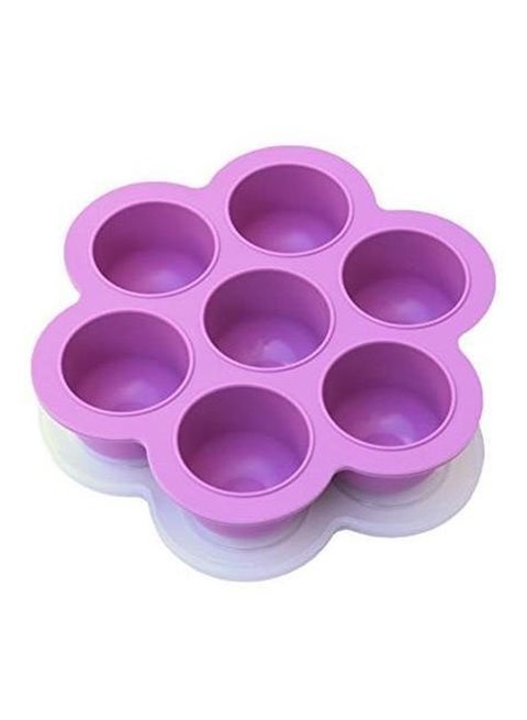 Silicone Egg Bites Molds Storage Container And Freezer Tray With Clip-On Lid