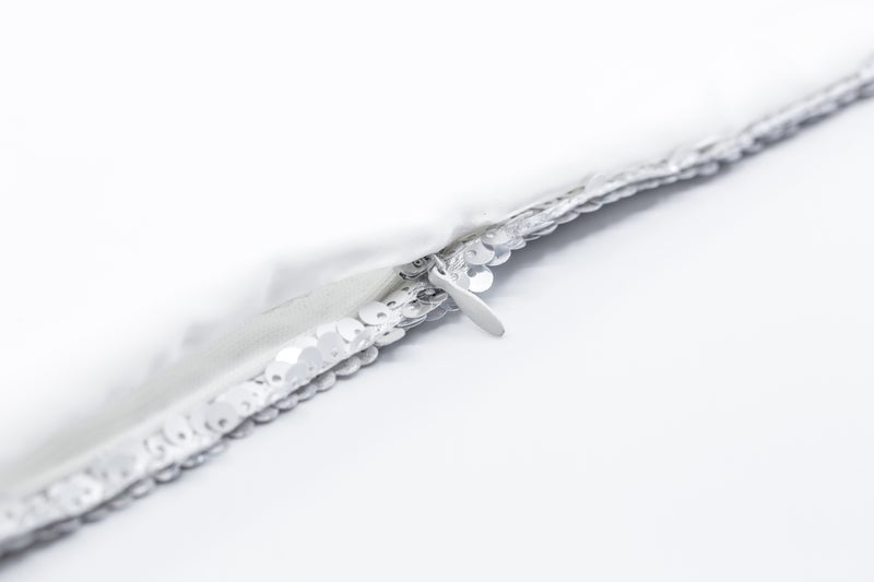 ماركة غير محددة - وسادة سميرف تشيلدرن محشوة ومزينة بالترتر متعدد الألوان 16x16بوصة - Image 1