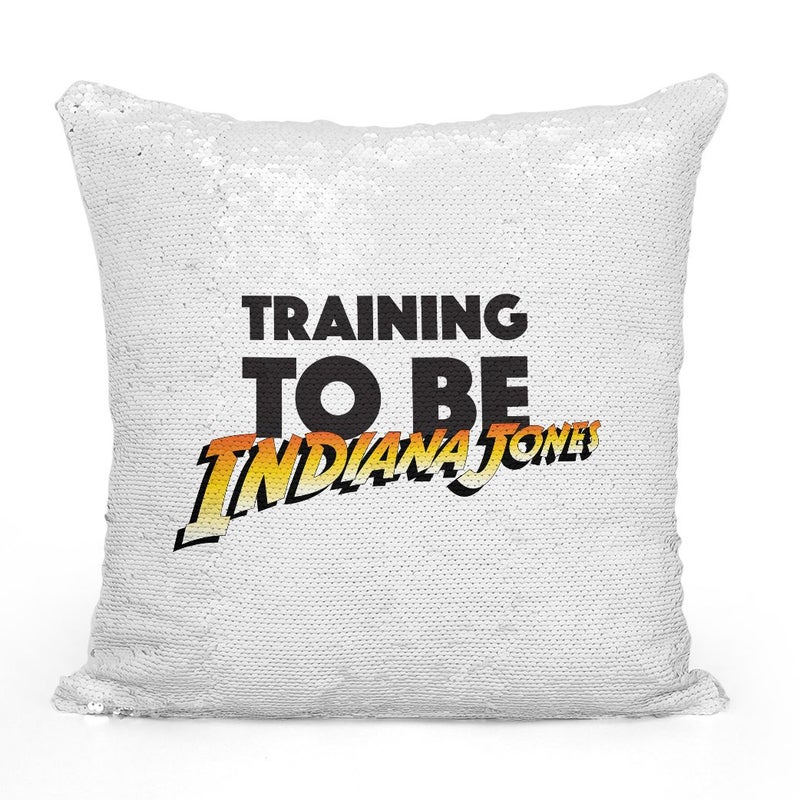 Training Sequin Throw Pillow With Stuffing Multicolour 16x16inch - Image 2