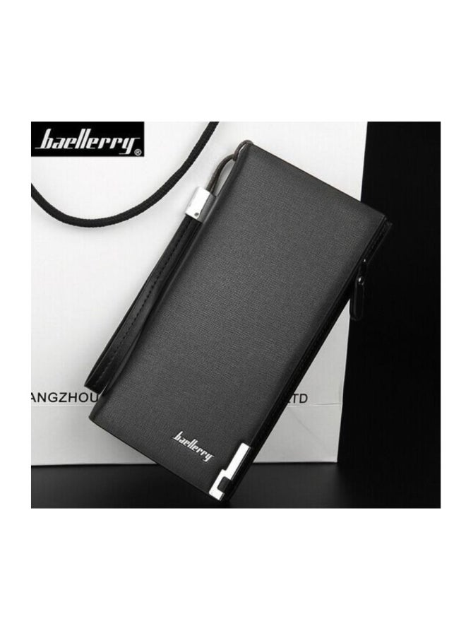 baellerry - Leather Paragraph Wallet Black - Image 1
