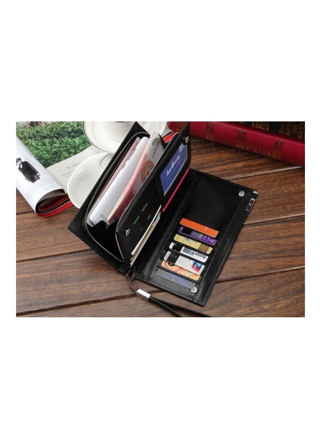 baellerry - Leather Paragraph Wallet Black - Image 1
