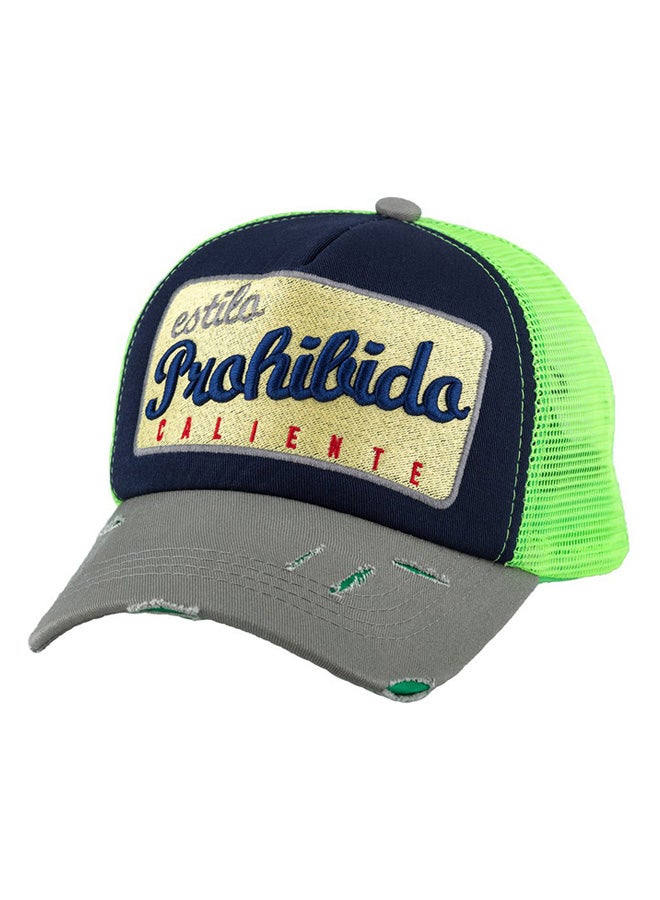 Caliente Prohibido Cap Navy/Green/Grey  - Image 1