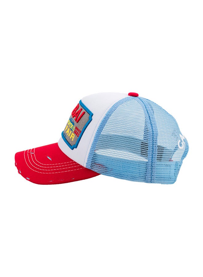 Dubai Raising Horses Cap White/Blue/Red - v1553079885/N21766918V_3