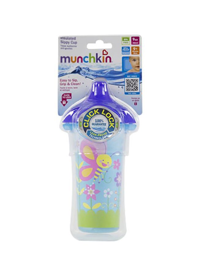 Munchkin - Click Lock Butterfly Insulated Sippy Cup - Image 1