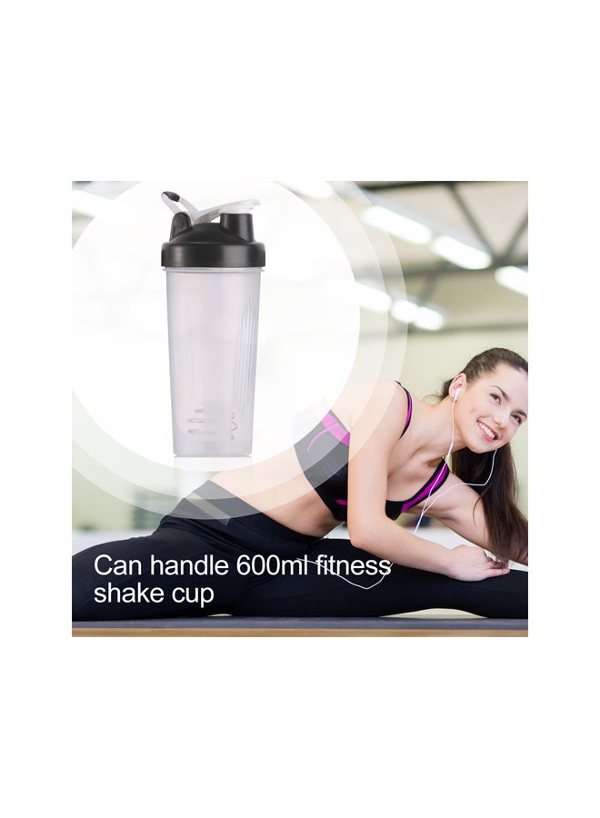 Generic Protein Shaker Bottle 600ml 600ml  - Image 4