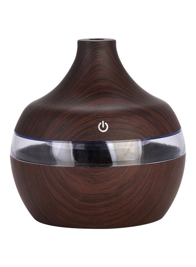Creative Wood Grain Air Corded Humidifier 2W Brown  - Image 1