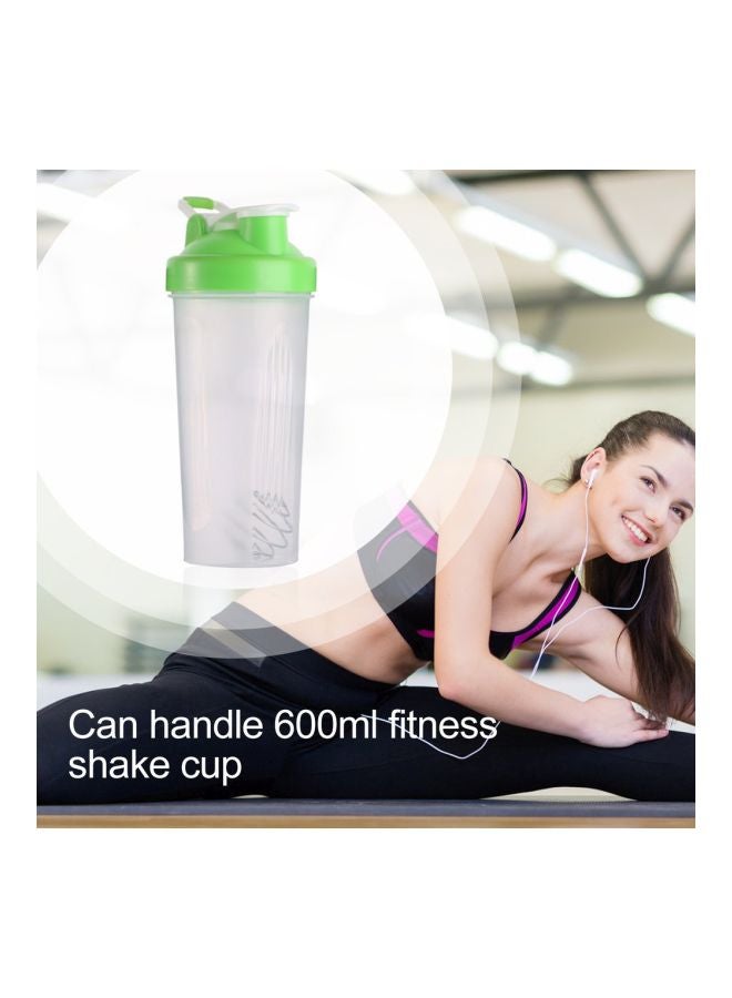 Generic Protein Shaker Mixer Bottle 9.5x22x9.5cm  - Image 2