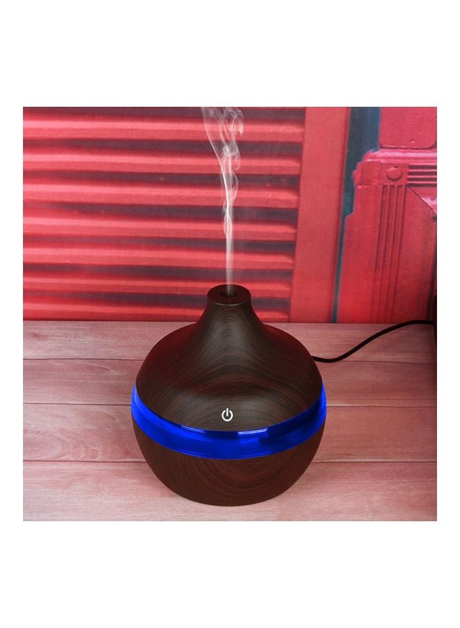Creative Wood Grain Air Corded Humidifier 2W Brown  - Image 2