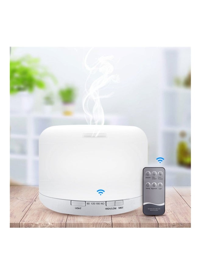 Generic - Ultrasonic Oil Diffuser Air Humidifier 500ML Blue - Image 1