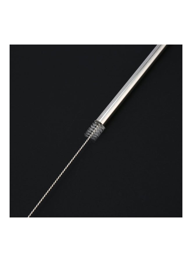 طقم ماصات من الستانلس ستيل مكون من 6 قطع فضي 245x8Ø³Ù†ØªÙŠÙ…ØªØ± - Image 4