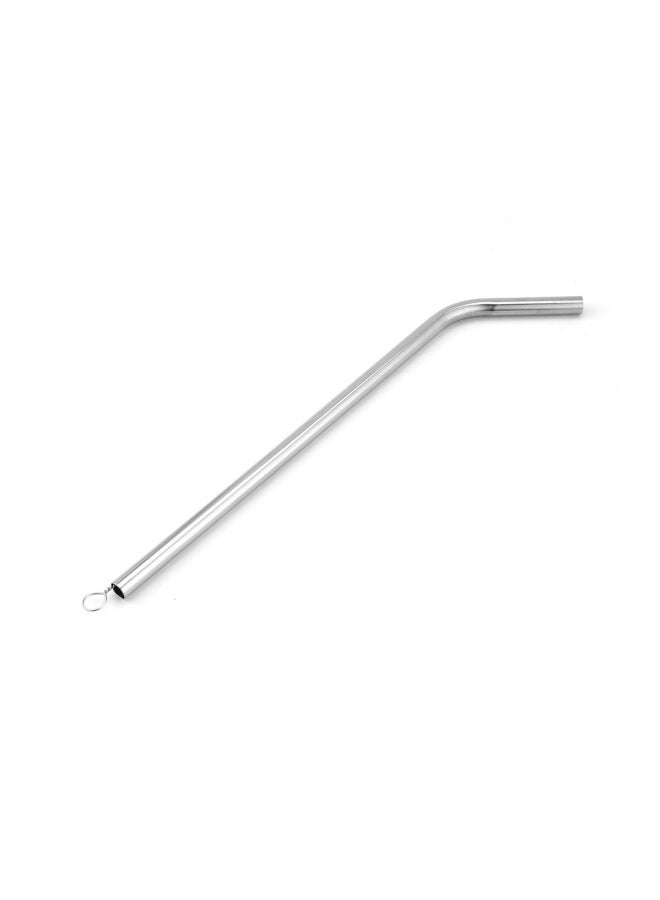 طقم ماصات من الستانلس ستيل مكون من 6 قطع فضي 245x8Ø³Ù†ØªÙŠÙ…ØªØ± - Image 3