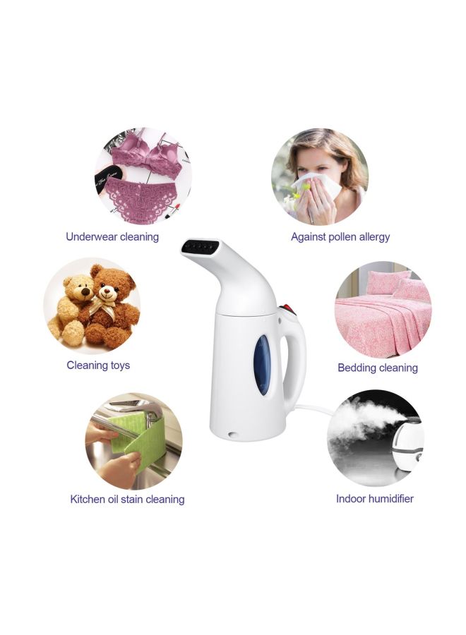 Generic Portable Garment Steamer 0.1 L 700.0 W AM49403 White/Blue  - Image 5