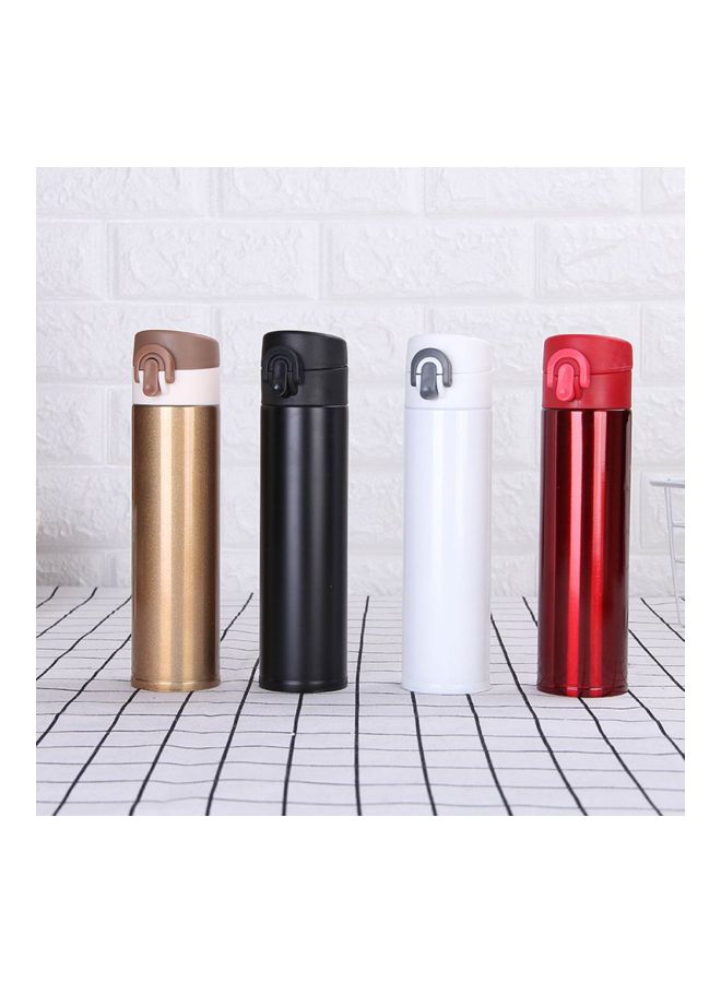 Stainless Steel Water Bottle Rose Gold 23x6cm - Image 5